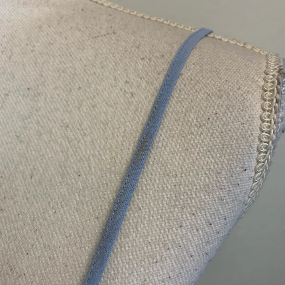 Veronica Beard Slip Solid Blue Womens Medium - Picture 4 of 4
